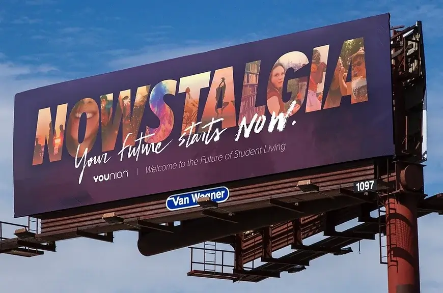 NOWSTALGIA billboard